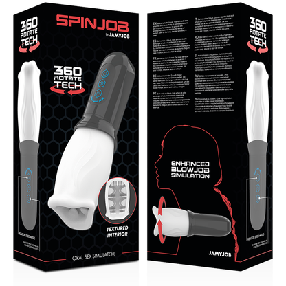 JAMYJOB - STIMOLATORE DEL SESSO ORALE SPINJOB - JAMYJOB | Lingerie Harness Boutique