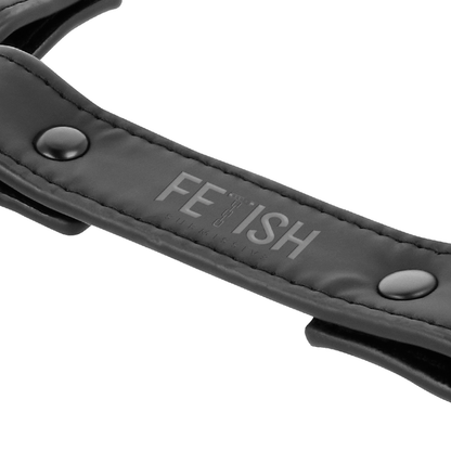 FETISH SUBMISSIVE - MANETTE IN PELLE VEGANA UNION - FETISH SUBMISSIVE BONDAGE | Lingerie Harness Boutique