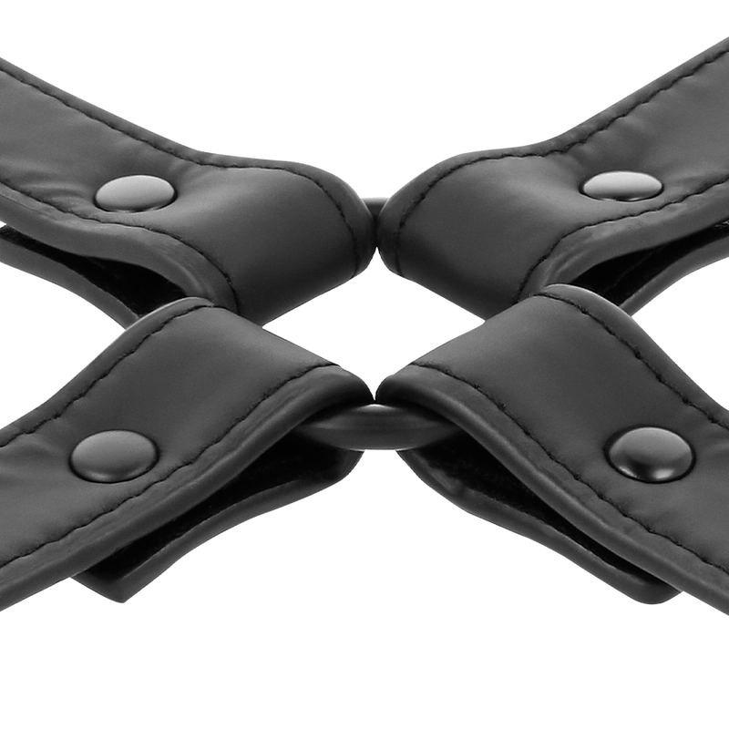 FETISH SUBMISSIVE - MANETTE IN PELLE VEGANA UNION - FETISH SUBMISSIVE BONDAGE | Lingerie Harness Boutique
