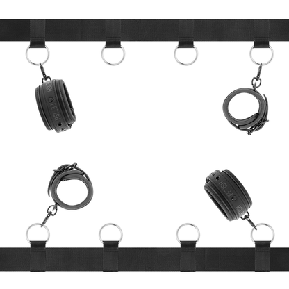 FETISH SUBMISSIVE - NOPRENE LINING BED TIE SET