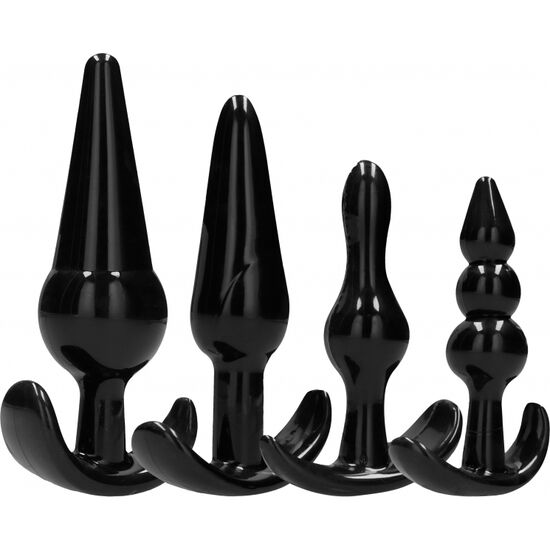 ADDICTED TOYS - SET DI 4 TAPPI ANALI - ADDICTED TOYS | Lingerie Harness Boutique