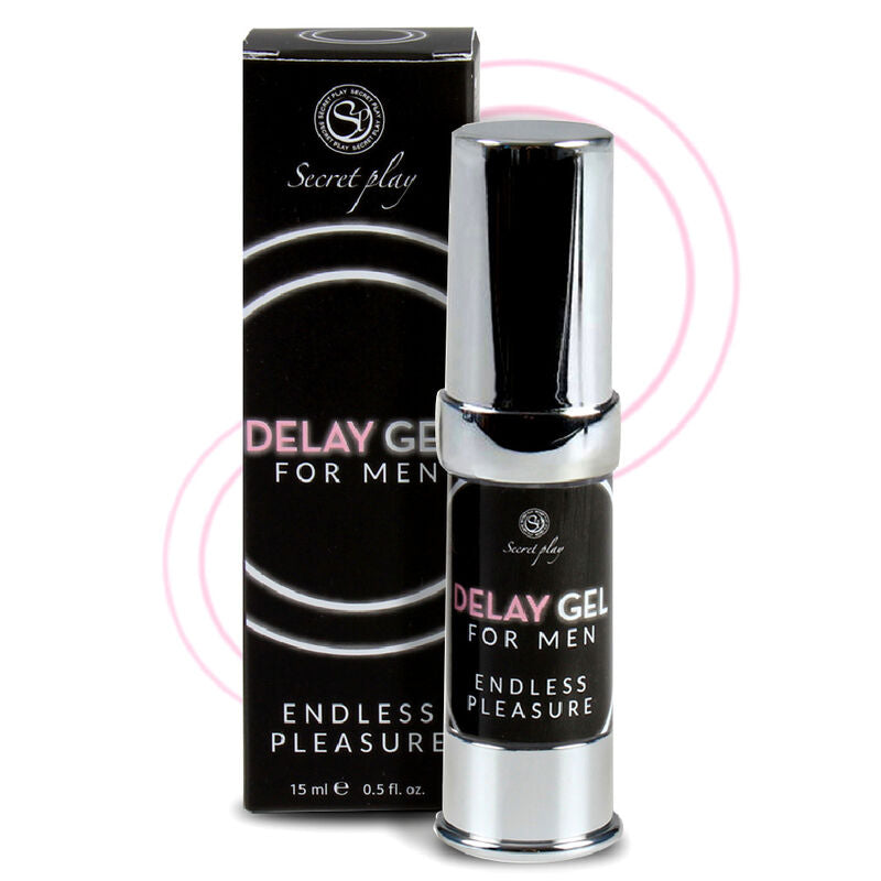 SECRETPLAY - GEL RITARDANTE PER UOMO PIACERE INFINITO 15 ML - SECRETPLAY COSMETIC | Lingerie Harness Boutique