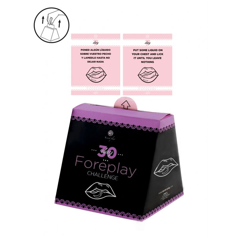 SECRETPLAY - SFIDA 30 GIORNI DI RELAZIONI (ES/EN) - SECRETPLAY 100% GAMES | Lingerie Harness Boutique