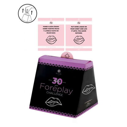 SECRETPLAY - SFIDA 30 GIORNI DI RELAZIONI (ES/EN) - SECRETPLAY 100% GAMES | Lingerie Harness Boutique