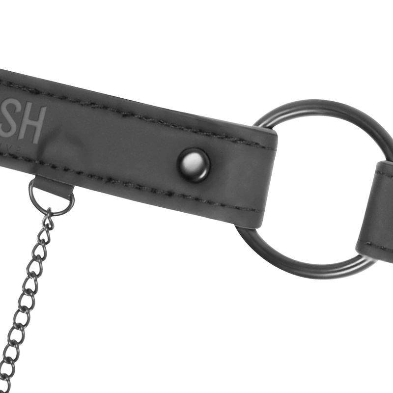 FETISH SUBMISSIVE - ANELLO GAG CON MORSETTI PER CAPEZZOLI - FETISH SUBMISSIVE BONDAGE | Lingerie Harness Boutique