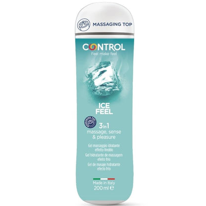 CONTROL - GEL 3 IN 1 ICE FEEL 200 ML - CONTROL LUBES | Lingerie Harness Boutique