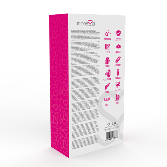 MORESSA - TELECOMANDO IN SILICONE EDGAR PREMIUM - MORESSA | Lingerie Harness Boutique