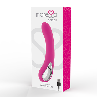 MORESSA - NELSON PREMIUM RECHARGEABLE SILICONE