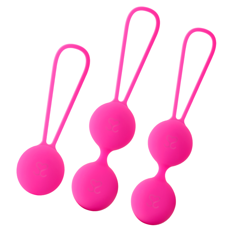 MORESSA - SET OSIAN PREMIUM SILICONE PINK (Osian One - 51 g | Osian Two - 101 g | Osian Three 85 g)