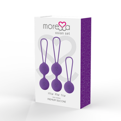 MORESSA - OSIAN PREMIUM SET IN LILAC SILICONE