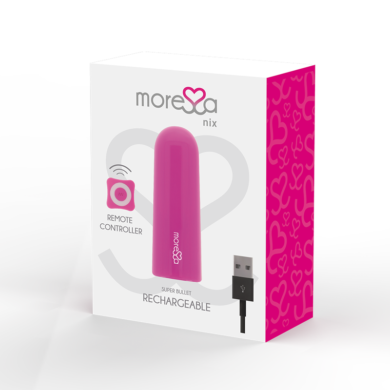 MORESSA - REMOTE CONTROL VIBRATOR NIX PINK