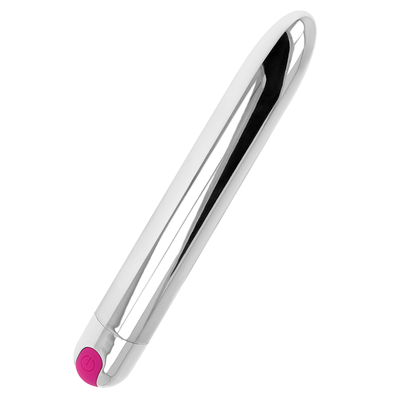 OHMAMA - VIBRATORE ARGENTO RICARICABILE 10 MODALIT 18,5 CM - OHMAMA VIBRATORS | Lingerie Harness Boutique