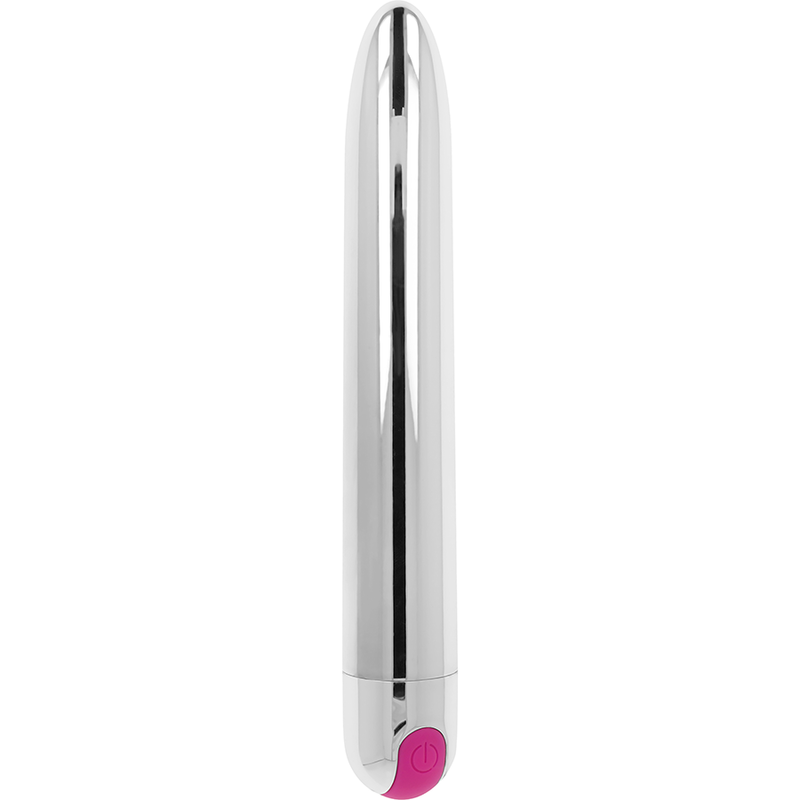 OHMAMA - VIBRATORE ARGENTO RICARICABILE 10 MODALIT 18,5 CM - OHMAMA VIBRATORS | Lingerie Harness Boutique