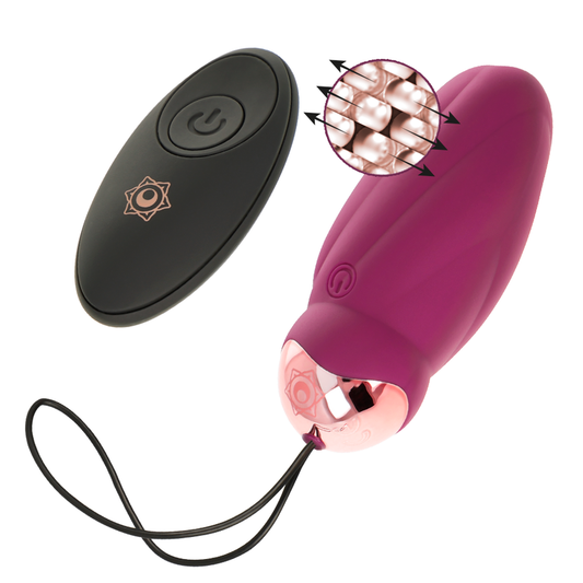 RITHUAL - SITA EGG TELECOMANDO ROTAZIONE PERLINE + VIBRAZIONE - RITHUAL | Lingerie Harness Boutique