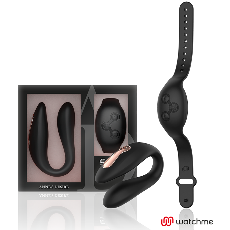 ANNE'S DESIRE - DUAL PLEASURE TECNOLOG A WATCHME NERO - ANNE´S DESIRE | Lingerie Harness Boutique
