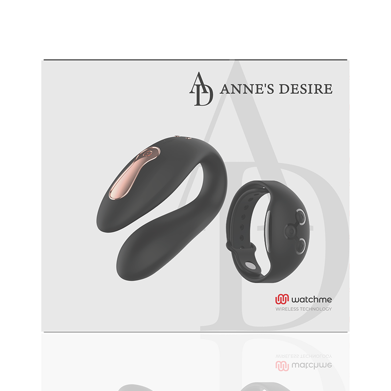 ANNE'S DESIRE - DUAL PLEASURE TECNOLOG A WATCHME NERO - ANNE´S DESIRE | Lingerie Harness Boutique