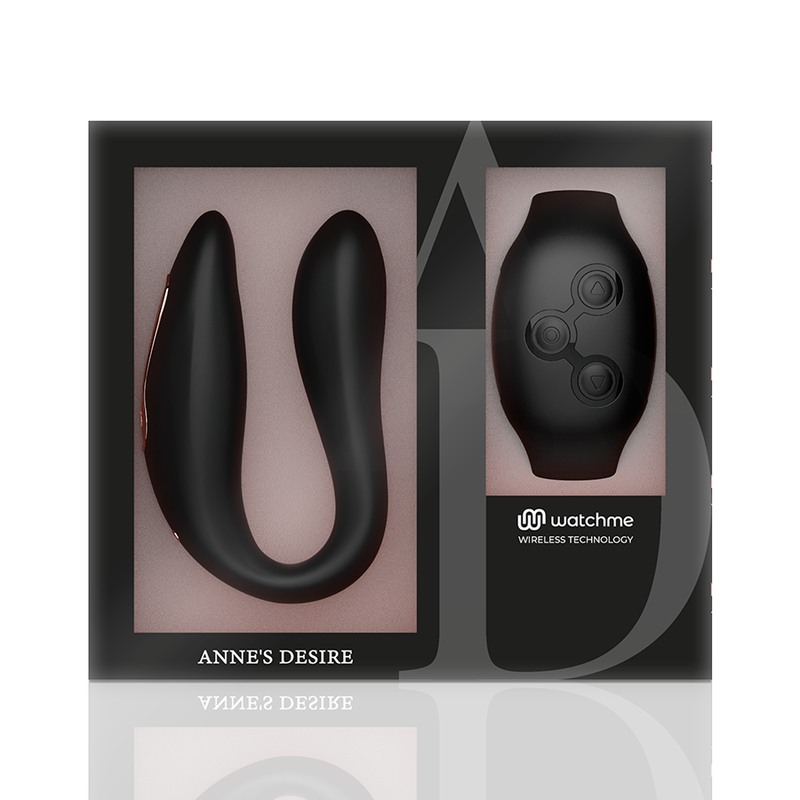 ANNE'S DESIRE - DUAL PLEASURE TECNOLOG A WATCHME NERO - ANNE´S DESIRE | Lingerie Harness Boutique