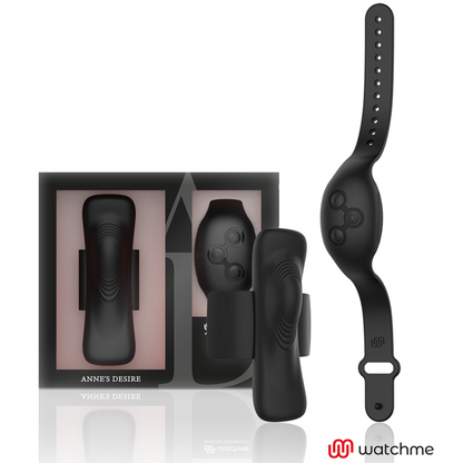 ANNE'S DESIRE - PANTY PLEASURE TECHNOLOG A WATCHME BLACK