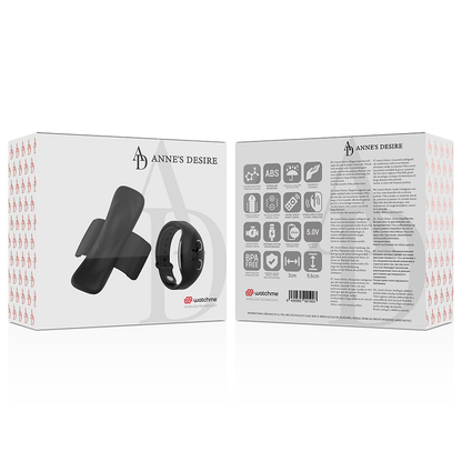 ANNE'S DESIRE - PANTY PLEASURE TECNOLOG A WATCHME NERO - ANNE´S DESIRE | Lingerie Harness Boutique