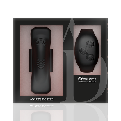 ANNE'S DESIRE - PANTY PLEASURE TECHNOLOG A WATCHME BLACK