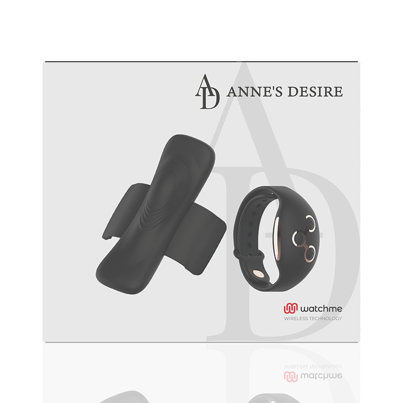 ANNE'S DESIRE - PANTY PLEASURE TECHNOLOG A WATCHME BLACK/GOLD