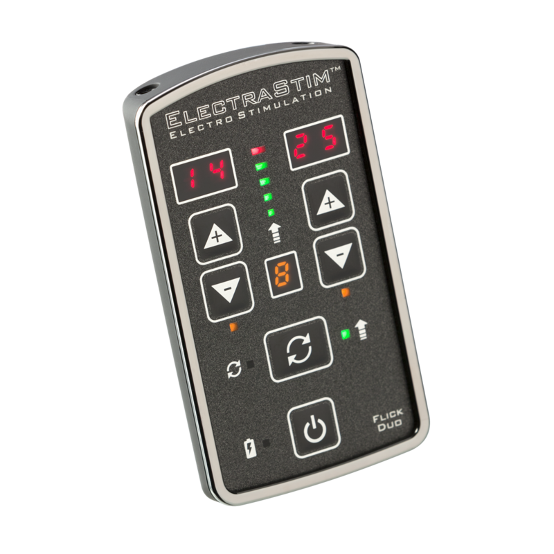 ELECTRASTIM - PACCHETTO STIMOLATORE FLICK DUO - ELECTRASTIM | Lingerie Harness Boutique