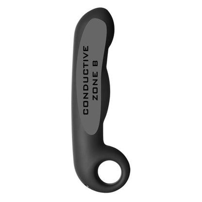 ELECTRASTIM - DILDO IN SILICONE NERO OVID - ELECTRASTIM | Lingerie Harness Boutique