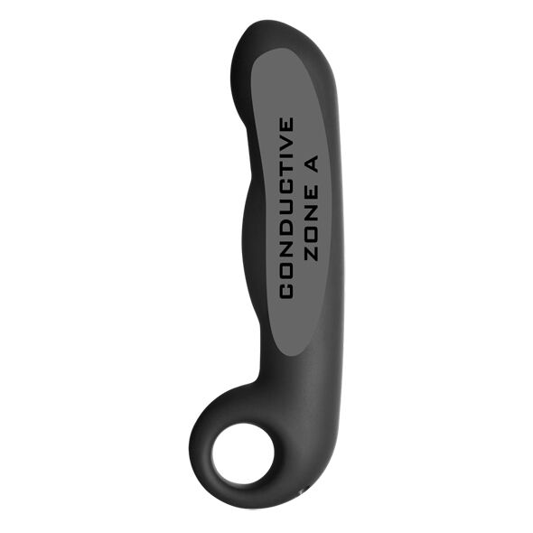 ELECTRASTIM - DILDO IN SILICONE NERO OVID - ELECTRASTIM | Lingerie Harness Boutique
