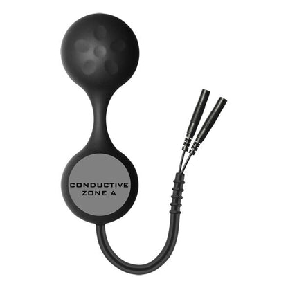 ELECTRASTIM - LULA BLACK SILICONE KEGEL EXCERSISOR