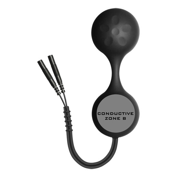 ELECTRASTIM - LULA BLACK SILICONE KEGEL EXCERSISOR