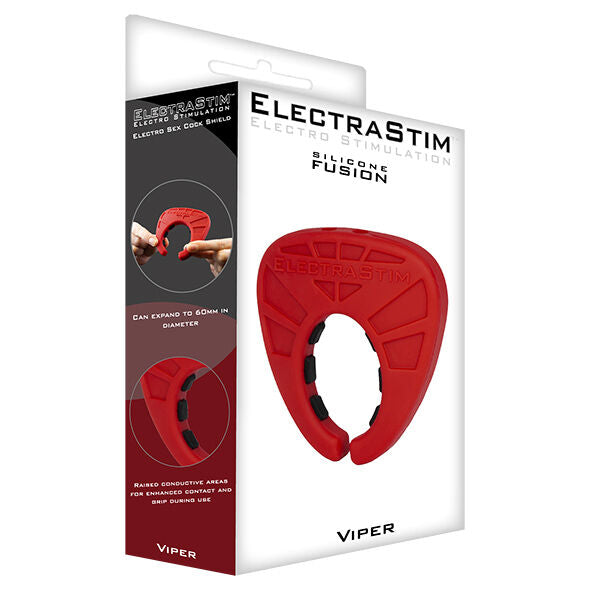 ELECTRASTIM - SCUDO PER CAZZO VIPER FUSION IN SILICONE - ELECTRASTIM | Lingerie Harness Boutique