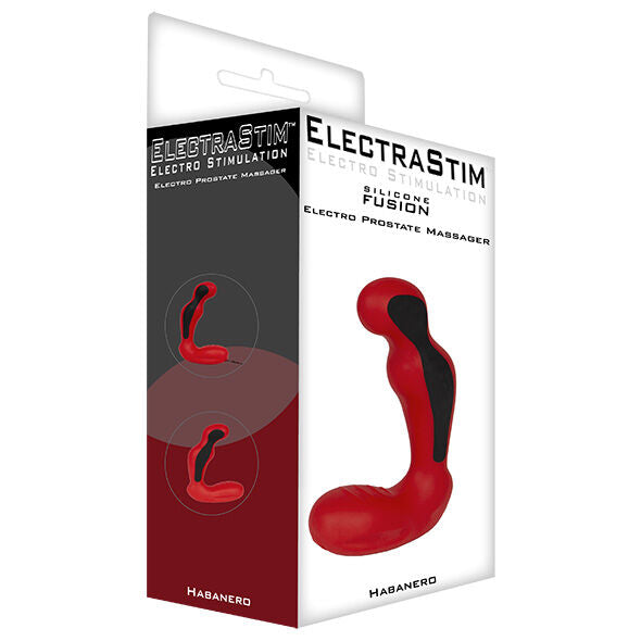 ELECTRASTIM - MASSAGGIATORE PROSTATICO HABANERO SILICONE FUSION - ELECTRASTIM | Lingerie Harness Boutique