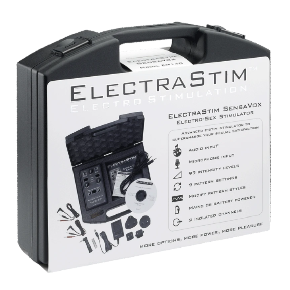 ELECTRASTIM - SENSAVOX STIMOLATORE E-STIM - ELECTRASTIM | Lingerie Harness Boutique