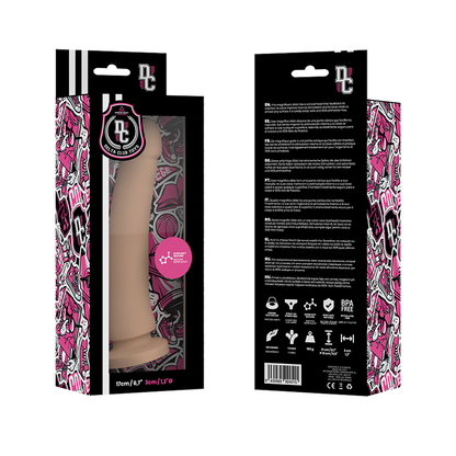 DELTA CLUB - GIOCATTOLI DILDO SILICONE MEDICO NATURALE 17 CM -O- 3 CM - DELTACLUB | Lingerie Harness Boutique