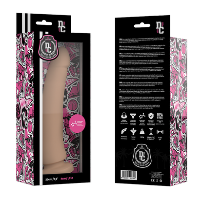 DELTA CLUB - TOYS DILDO NATURALE IN SILICONE MEDICO 20 CM -O- 4 CM - DELTACLUB | Lingerie Harness Boutique