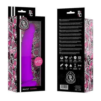 DELTA CLUB - TOYS DILDO MEDICO LILLA IN SILICONE 20 CM -O- 4 CM - DELTACLUB | Lingerie Harness Boutique