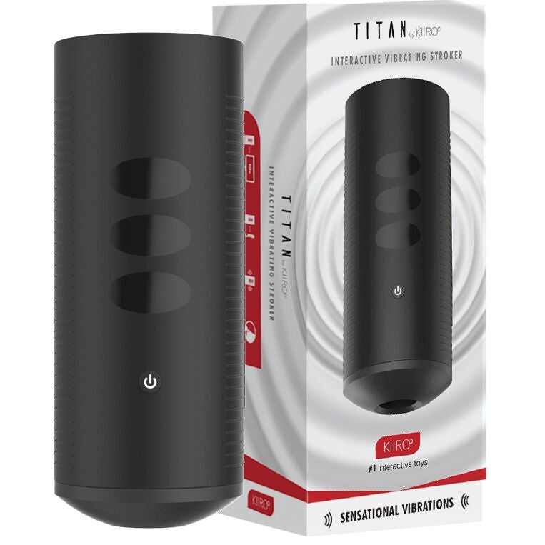 KIIROO - MASTURBATORE TECNOLOGICO TITAN - KIIROO | Lingerie Harness Boutique