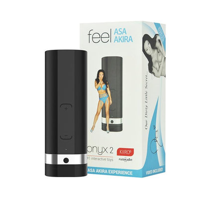 KIIROO - MASTURBATORE TELEDILDONIC ONYX+ ASA AKIRA EXPERIENCE - KIIROO | Lingerie Harness Boutique
