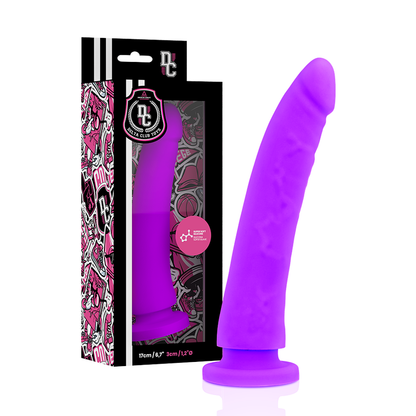 DELTA CLUB - TOYS IMBRACATURA + DONG SILICONE VIOLA 17 CM -O- 3 CM - DELTACLUB | Lingerie Harness Boutique