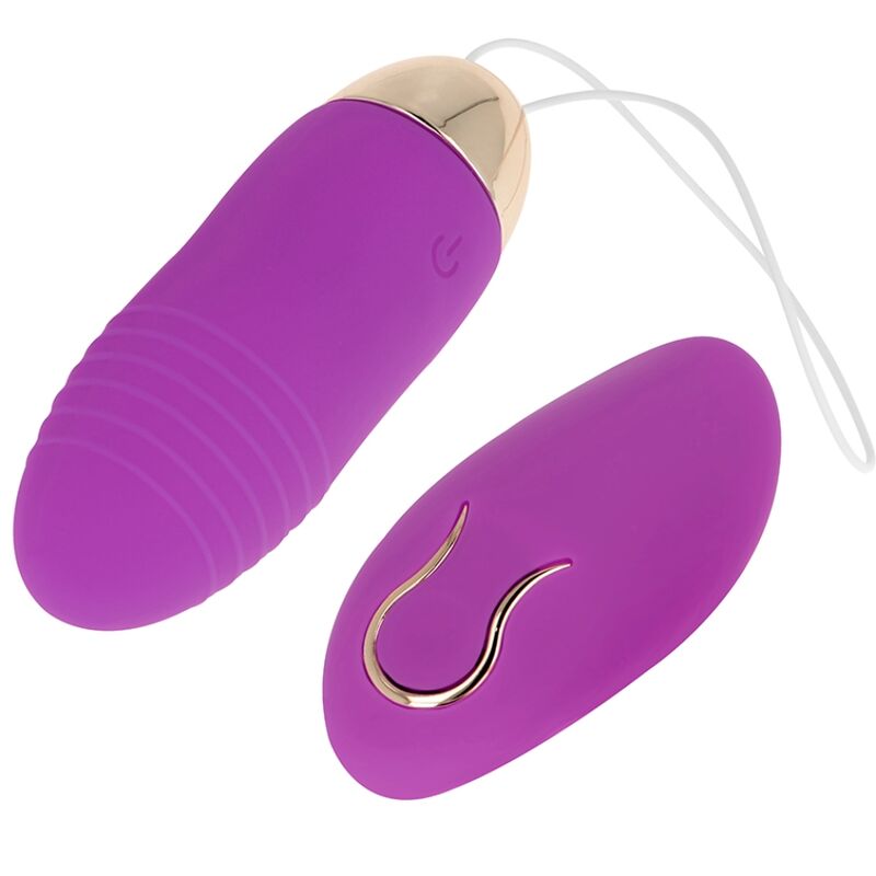 OHMAMA - REMOTE CONTROL VIBRATING EGG 10 SPEED PURPLE