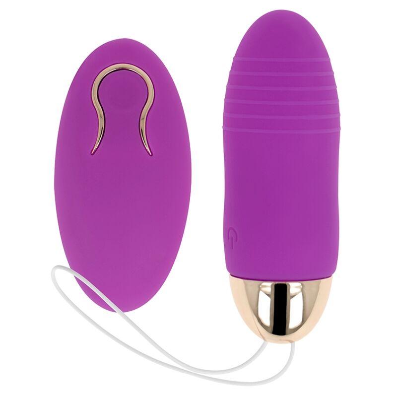 OHMAMA - REMOTE CONTROL VIBRATING EGG 10 SPEED PURPLE