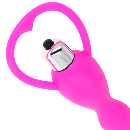 OHMAMA - ANAL STIMULATOR WITH VIBRATION FUCHSIA