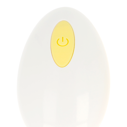 OHMAMA - TEXTURED VIBRATING EGG 10 MODES YELLOW