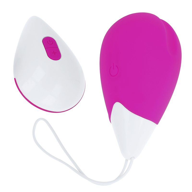 OHMAMA - VIBRATING EGG 10 MODES LILAC AND WHITE