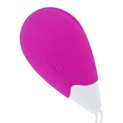 OHMAMA - VIBRATING EGG 10 MODES LILAC AND WHITE