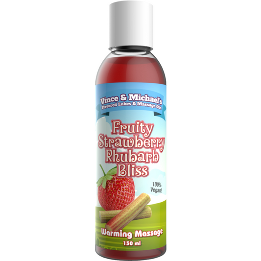 VINCEN &amp; MICHAEL'S - PROFESSIONAL OIL STRAWBERRY AND RHUBARB 150ML