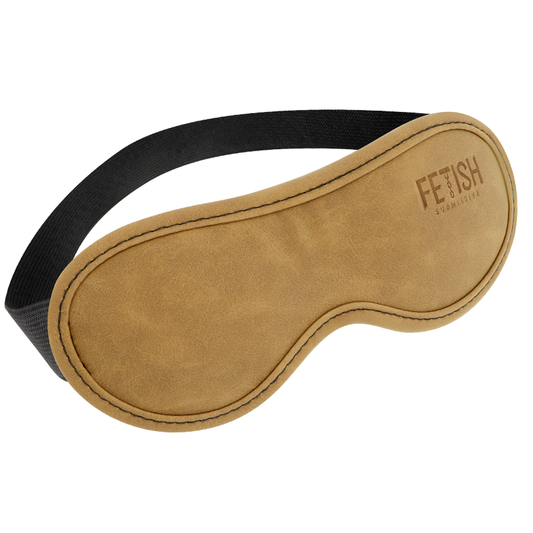 FETISH SUBMISSIVE ORIGIN - MASCHERA IN PELLE VEGANA CON FODERA IN NEOPRENE - FETISH SUBMISSIVE ORIGIN | Lingerie Harness Boutique