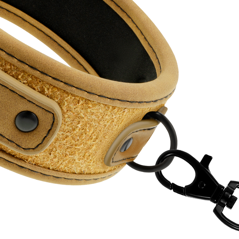 FETISH SUBMISSIVE ORIGIN - COLLANA A CATENA RIVESTITA IN NEOPRENE - FETISH SUBMISSIVE ORIGIN | Lingerie Harness Boutique