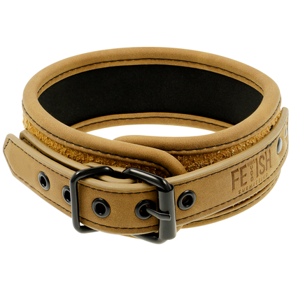 FETISH SUBMISSIVE ORIGIN - COLLANA A CATENA RIVESTITA IN NEOPRENE - FETISH SUBMISSIVE ORIGIN | Lingerie Harness Boutique