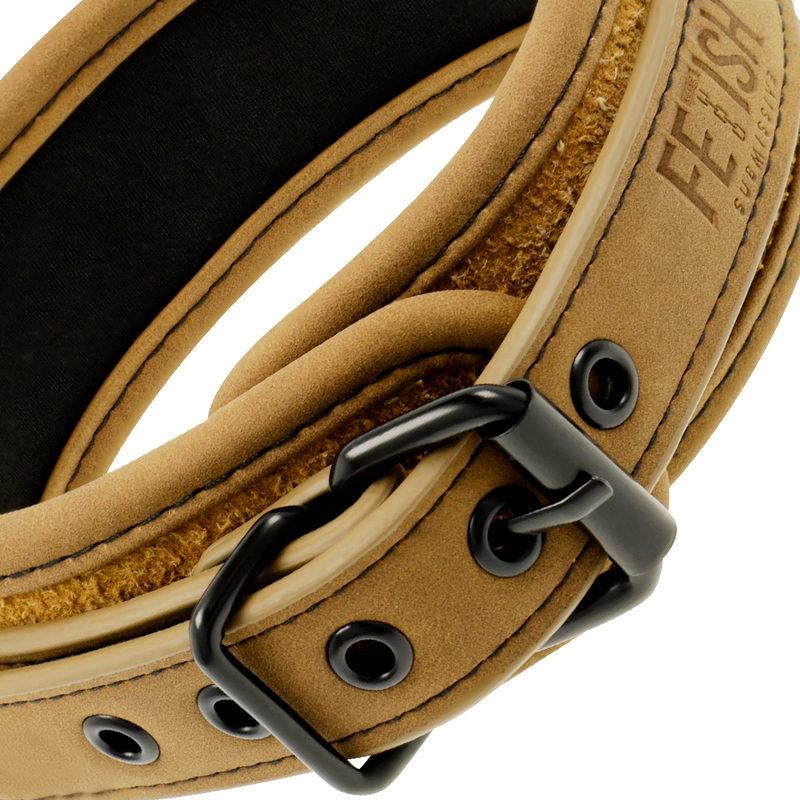 FETISH SUBMISSIVE ORIGIN - COLLANA A CATENA RIVESTITA IN NEOPRENE - FETISH SUBMISSIVE ORIGIN | Lingerie Harness Boutique